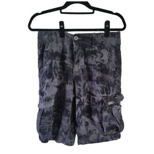 Vans Cargo Shorts Mens Sz 28 Camo Large Pockets